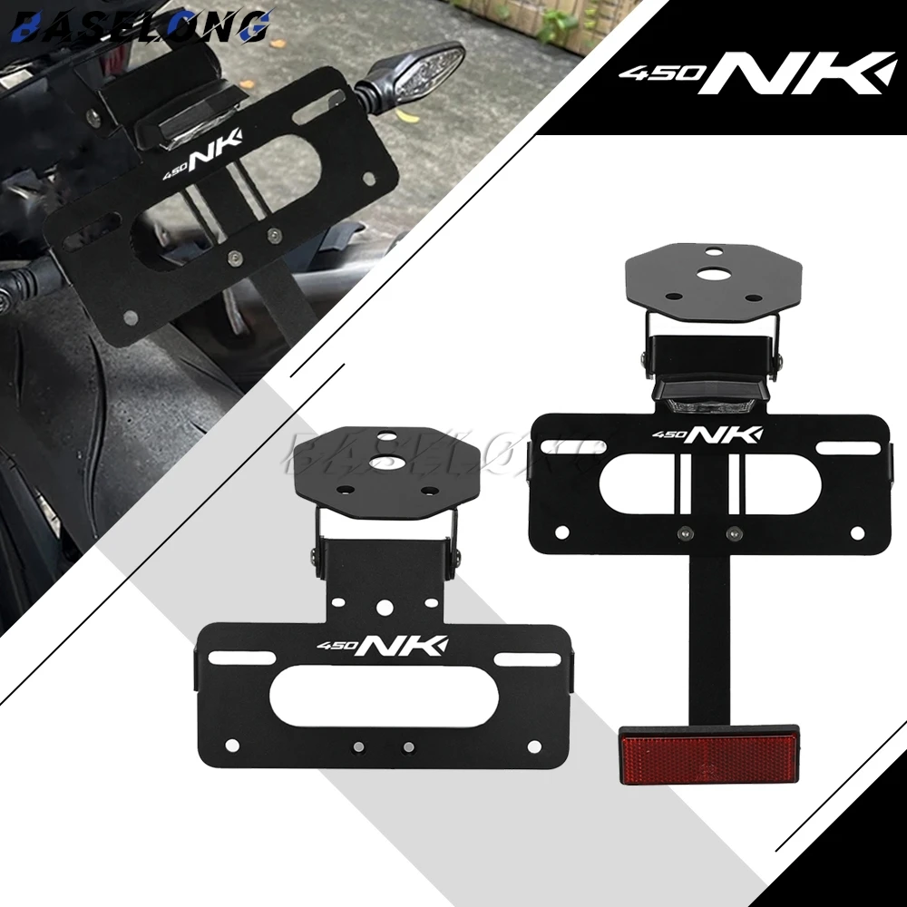 

For CFMOTO 450NK 450 NK 450 NK450 2023 2024 2025 2026 Tail Tidy Fender Eliminator Bracket Kit Registration License Plate Holder