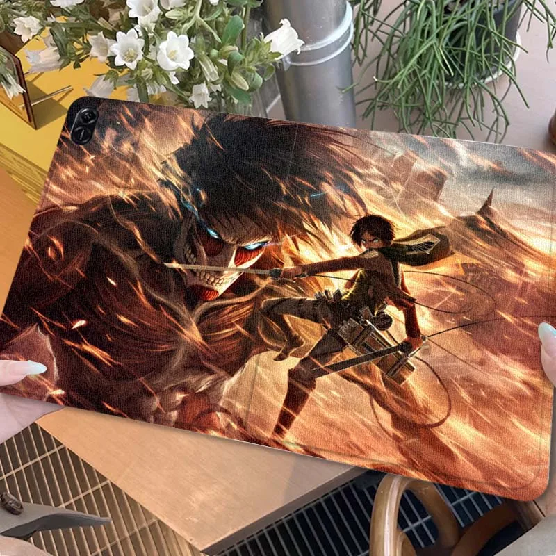 

Чехол для планшета «Атака Титанов» в стиле аниме для Huawei MediaPad MatePad Air M6 M5 M2 T10s T5 C5e 10 11 12 X 10,8 SE Pro