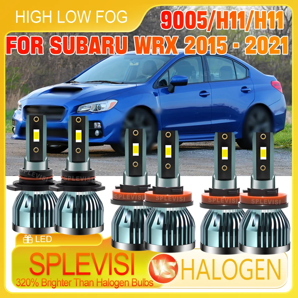 

Clearer More Durable Long Service Life LED Headlight high low beam foglight For Subaru WRX 2015 2016 2017 2018 2019 2020 2021