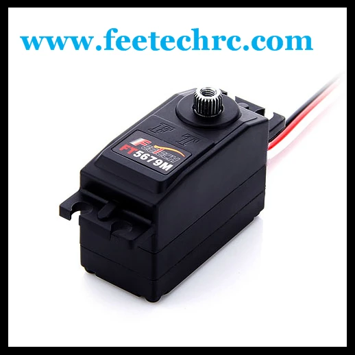 FT5679M 20KG 25KG 28.5KG Casing Logam Servo Profil Rendah Tanpa Biji untuk Remote Control 1/10 Rc Model Pesawat Mobil Scx10 Off Road