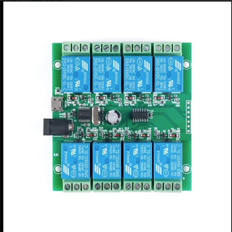 LCUS-8 8-Way  Relay USB Intelligent Control Switch Module