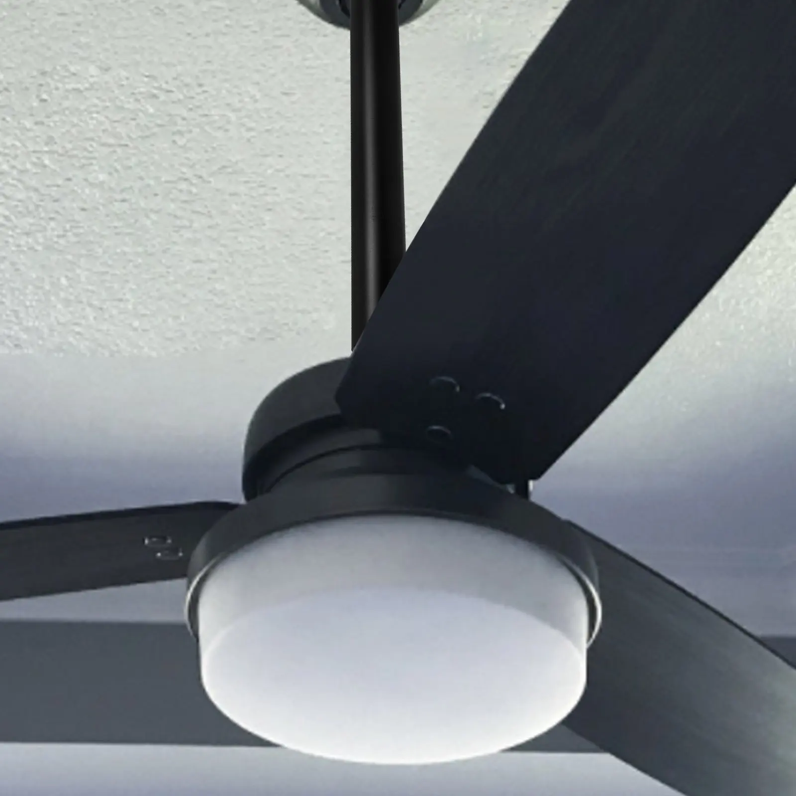 Ceiling Fan Extension Rod Heavy Duty Iron Downrod for High Ceilings Easy Installation Sleek Modern Design Sturdy Fan Extender