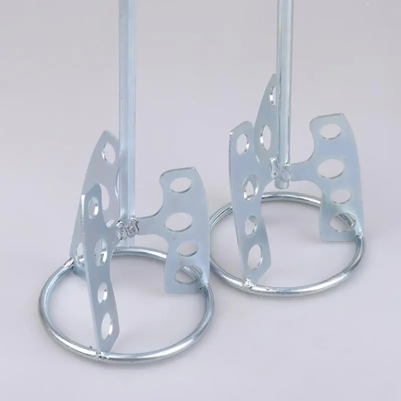 

50cm Multipurpose StainlessSteel Mixing Paddle Rod Paint Putty Mixing Stick For Electric Concrete Mix Cement Mixer Stirring Tool