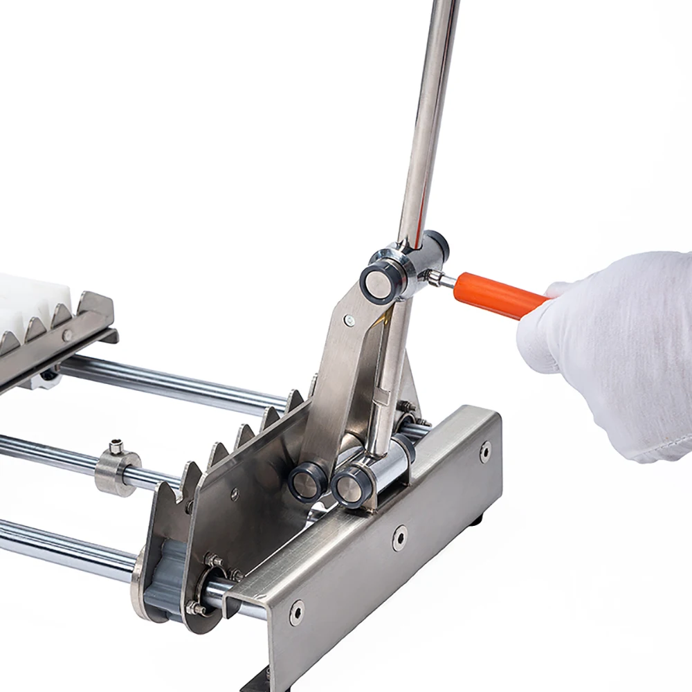 

Commercial multifunctional barbecue skewer threading machine, stainless steel manual lamb skewer machine