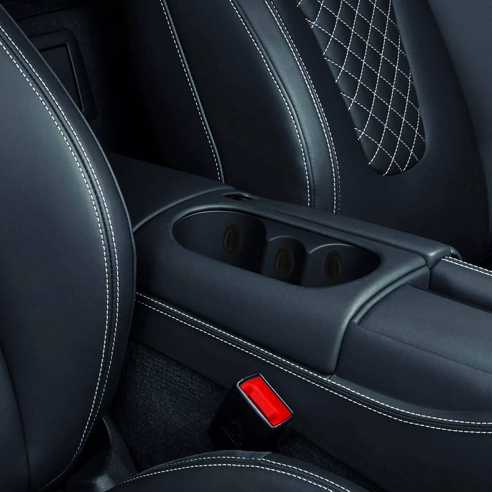 

9Pcs Universal Silicone Car Cup Holder Insert Limiter Anti-Shake Bottle Stabilizer Non-Slip Auto Interior Car Water Cup Holder