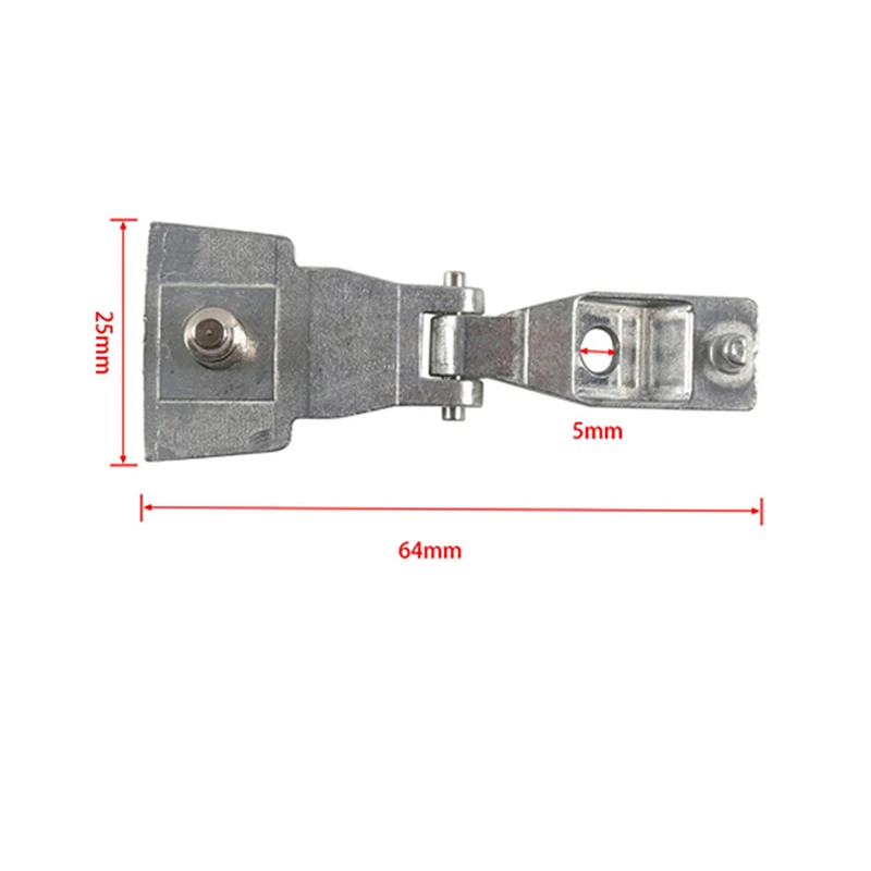 مقبض الباب الخارجي للسيارة طقم تصليح فضي لموديلات فيات 500 أبارث 500 صالح ألفا روميو 147/GT 2006-2010 51964555,51939041 #5