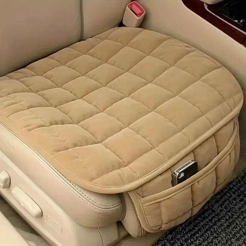 Universal Winter Warm Car Seat Cover Cushion Anti-slip Front Chair Seat Breathable Pad Car Seat Protector Seat Covers for Cars