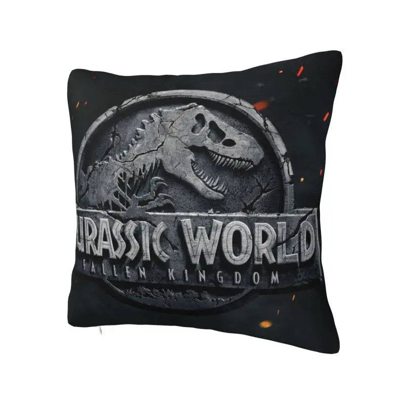 Jurassic Park Nordic Pillow Cover Home Decor Dinosaur World Chair Cushion