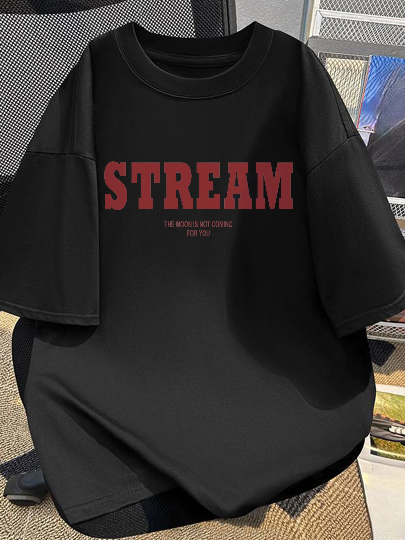 

Letter Graphic Printing Summer Autumn Winter Luxury Brand Pure Cotton Men's and Women's T-shirt Short Sleeve Outdoor Sports