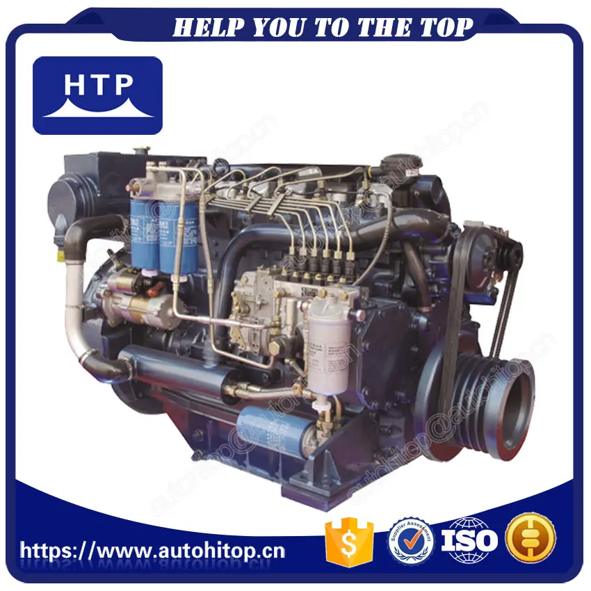 Manufacturer support Durable Marine  Engine Assembly For WEICHAI WP4 WP6 for boat ( 35kw-168kw) WP6C150-15