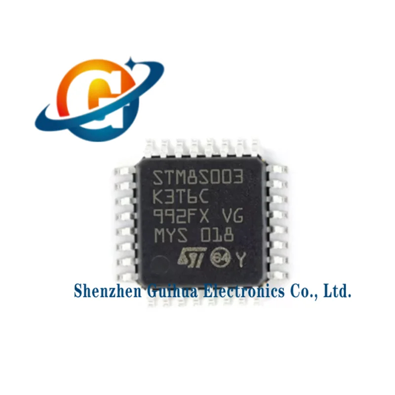 10pcs New STM8S003K3T6C Genuine Original STM8S003K3T6CTR 8-bit Microcontroller MCU Chip