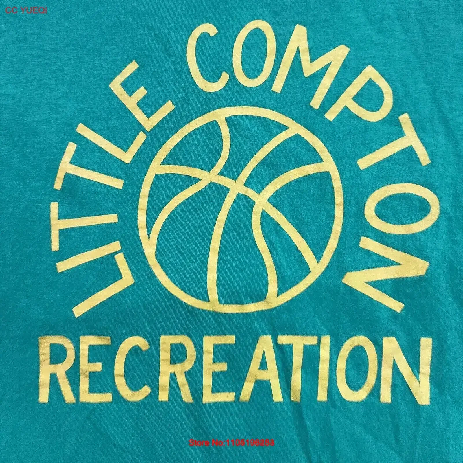 تي شيرت كلاسيكي من Little Compton Rhode Island Recreation تي شيرت Sz M عتيق مغسول أنيق للارتداء اليومي غير رسمي قليلاً