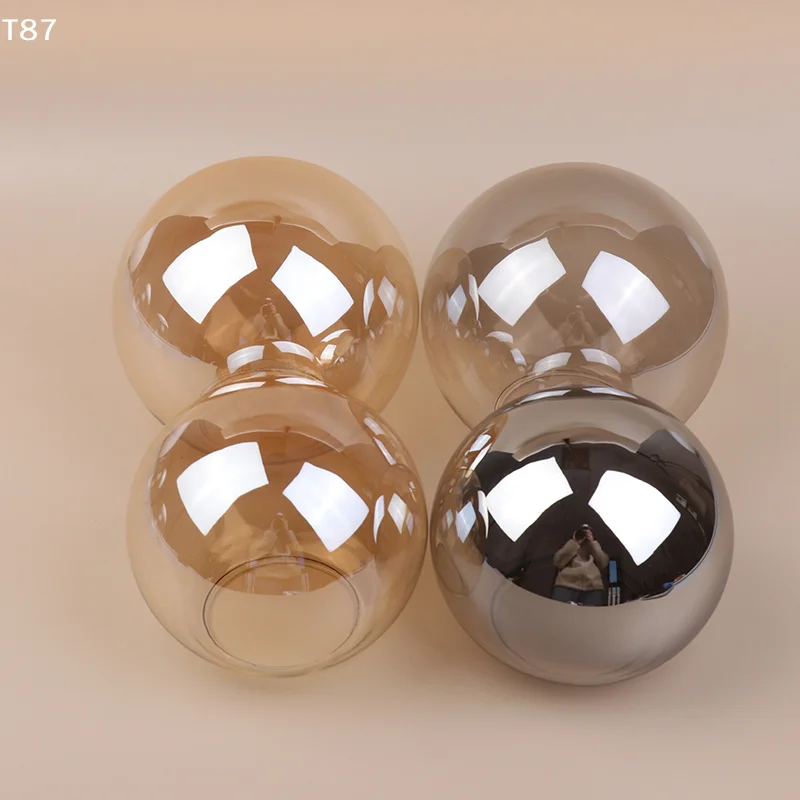 D13cm D15cm For Magic Bean Chandelier Pendant Light Globe Glass Screw Cover Lampshade Fitting Glass Shade Replacement
