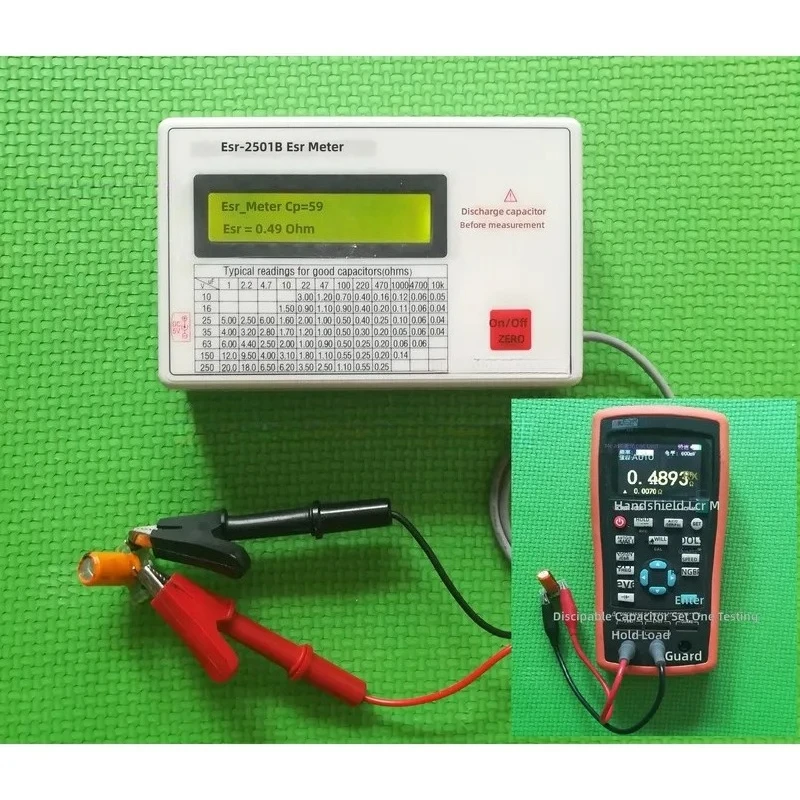 for ESR-2501C ESR Measurement Special Meter Online Capacitance ESR Tester