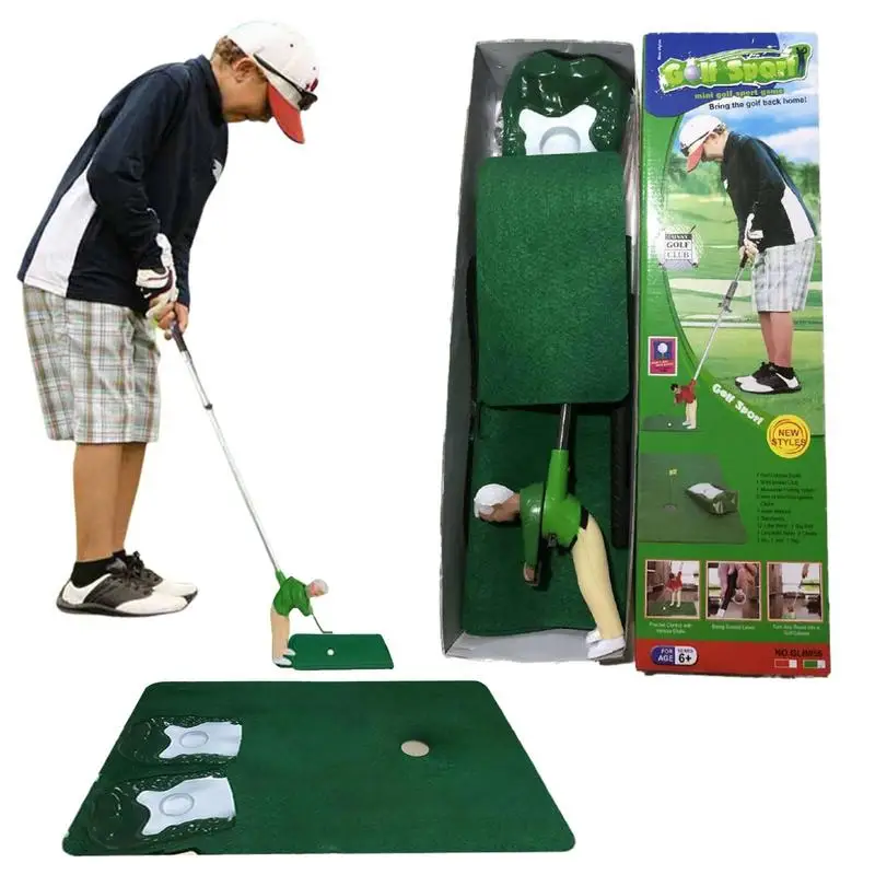 Mini Golf Professional Practice Set kids Golf Training  Ball Sport Set Children\'s Toy Golf Club Practice Ball Sports Indoor Game