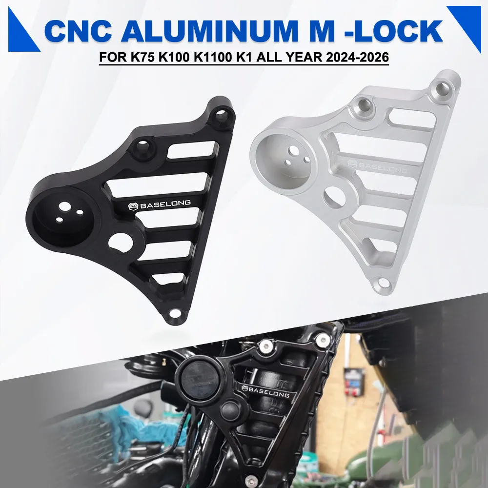 For BMW K75 K100 K1100 K1 All Year 2024-2026 Motorcycle CNC Aluminum Right Side electronic ignition lock Start Switch Brackets