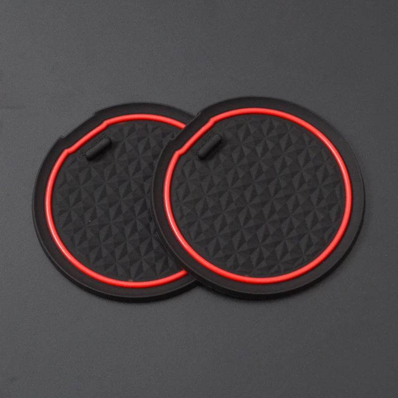 Anti-Slip Gate Slot Mat For MITSUBISHI ECLIPSE CROSS 2018 2019 Door Groove Pad Rubber Coaster Auto Interior Accessories