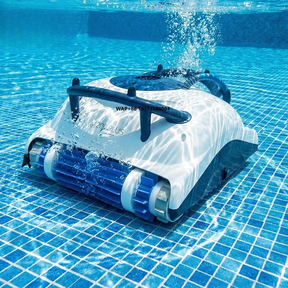

Smart Robotic Pool Cleaner for Home Swimming Pools, Automatic Pool Vacuum for Easy and Efficient Pool Maintenance