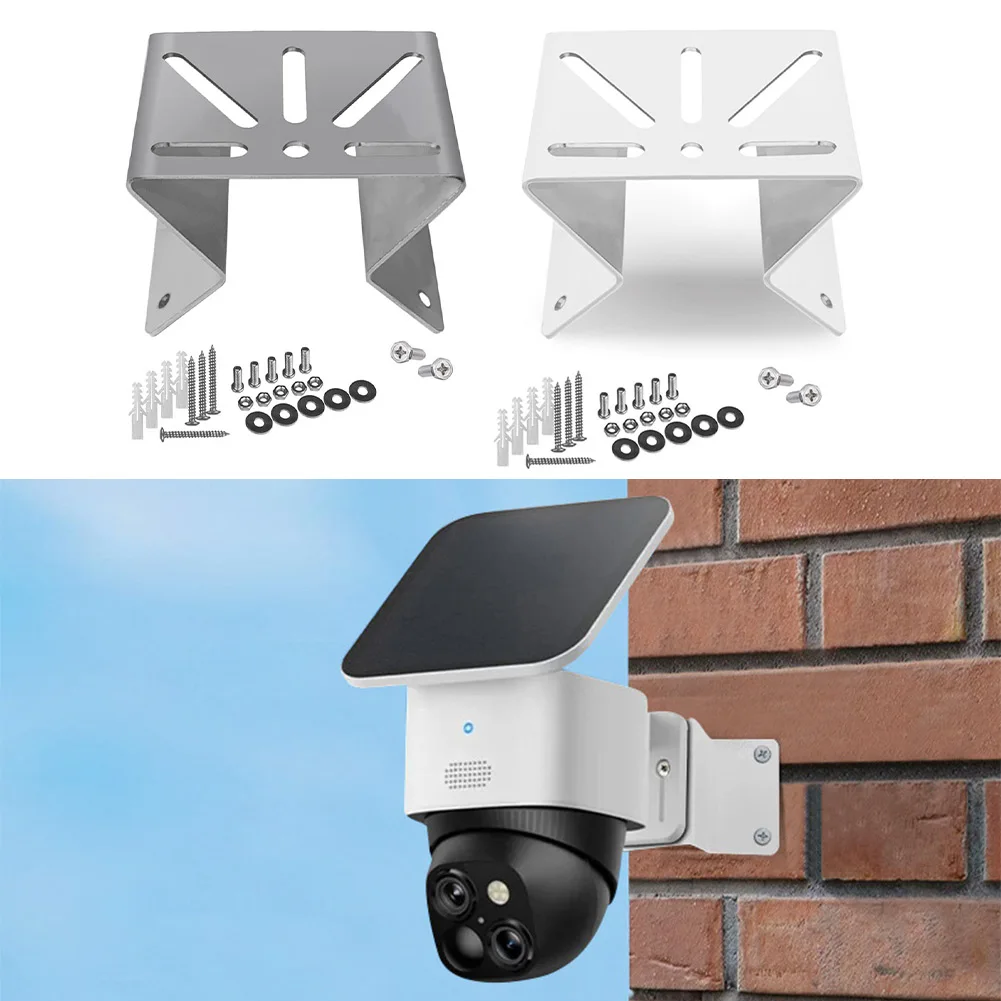 

Настенный угловой кронштейн из нержавеющей стали для камеры видеонаблюдения Eufy S340 с возможностью двустороннего наружного мониторинга на 270 градусов