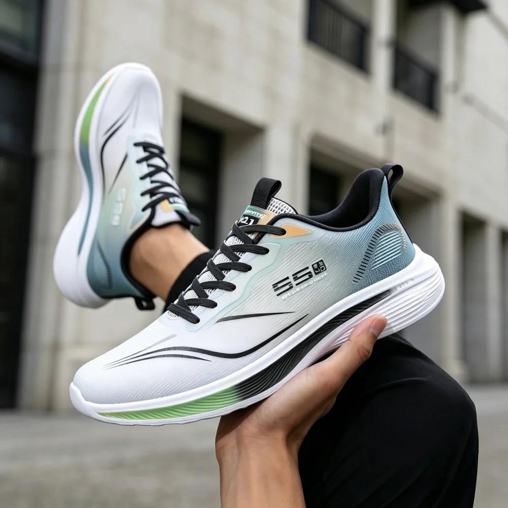 Unisex Breathable Mesh Sneakers, Lightweight Non Slip Athletic Running Shoes, Comfort Walking Workout Trainers for Men Women Daily SportsUnisex Breathable Mesh Sneakers, Lightweight Non Slip Athletic Running Shoes, Comfort Walking Workout Trainers for Men