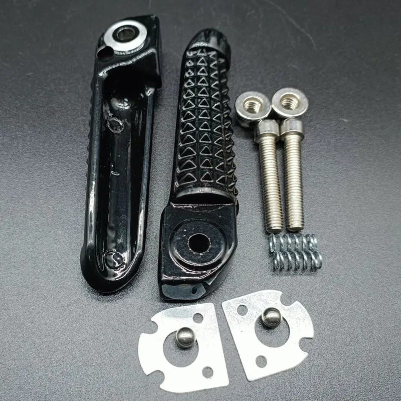 Rear Foot Pegs Footrests For Yamaha YZF R1 1998-2019 YZF R1 RaceBase 2006-2012 YZF R6 YZF600 R6 1999-2020 YZF R6R RaceBase 2016 view 2