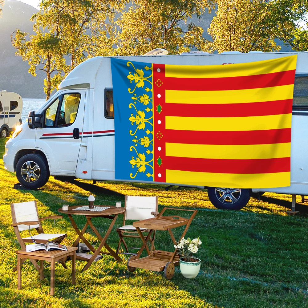 Flag of the Land of Valencia 60X90CM 90x150CM France Flag Polyester Printed Home or Outdoor Decor Banner Tapestry