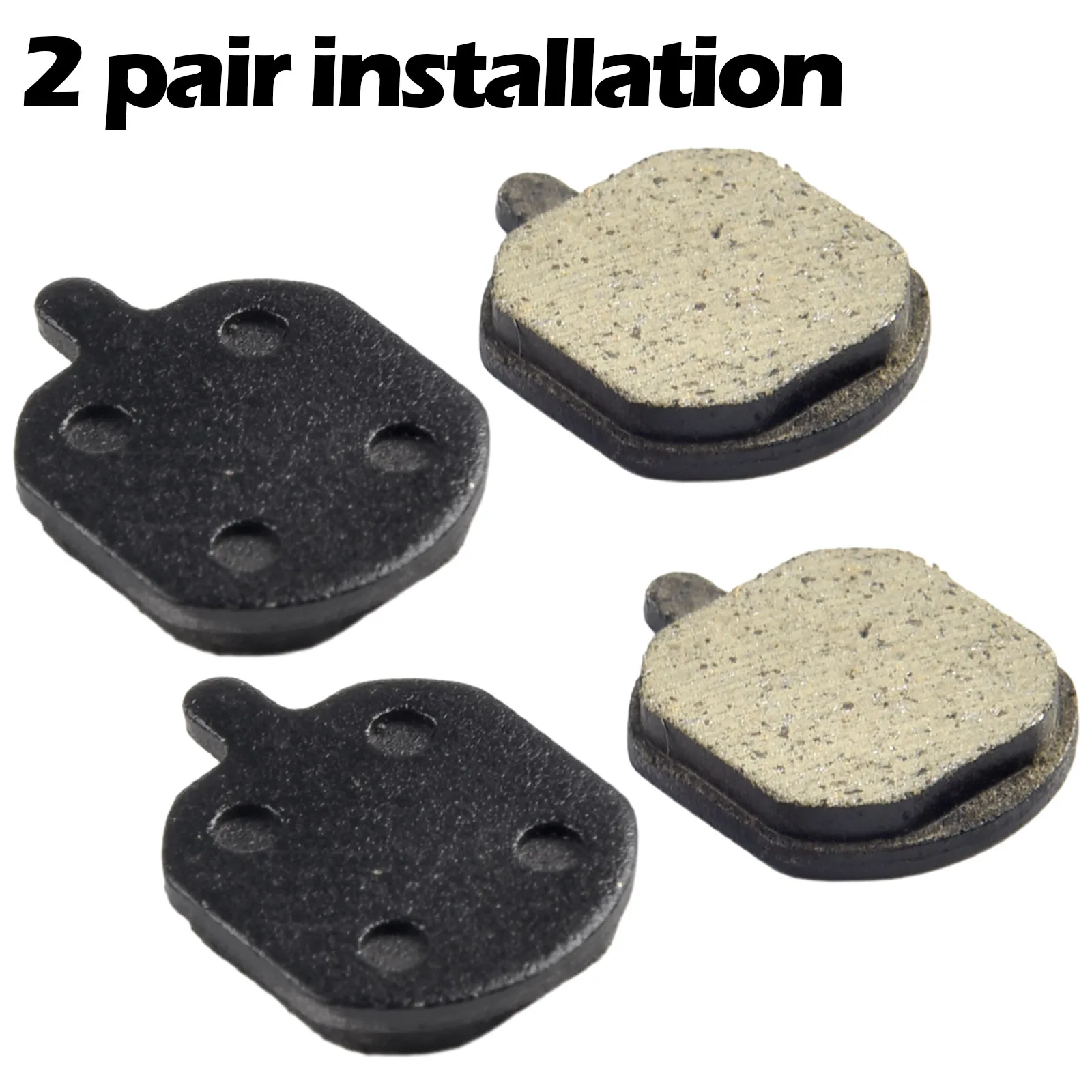 1/2 Pair Brake Pads 27*20.6mm Resin For HAYES MX2 MX3 MX4 BENGAL HELI X3 MTB Bicycle Disc Brake Pads Outdoor Cycling Accessories