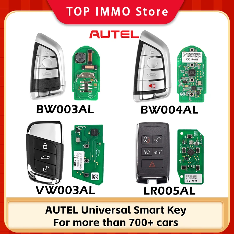 

Original Autel MAXIIM IKEY BW003AL BW004AL VW003AL LR005AL Smart Key for MaxiIM KM100 IM508 IM608 PRO XP400PRO APB131