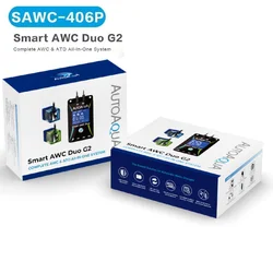 AUTOAQUA  SAWC-406P Smart Auto Water Changer AWC Duo G2 Complete AWC & ATO All-In-One System saltwater and freshwater aquariums