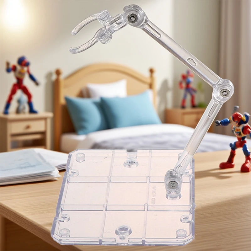 1 Juego de Base de figura de acción, soporte de exhibición adecuado para juego de cine HG 1/144, soporte transparente acrílico