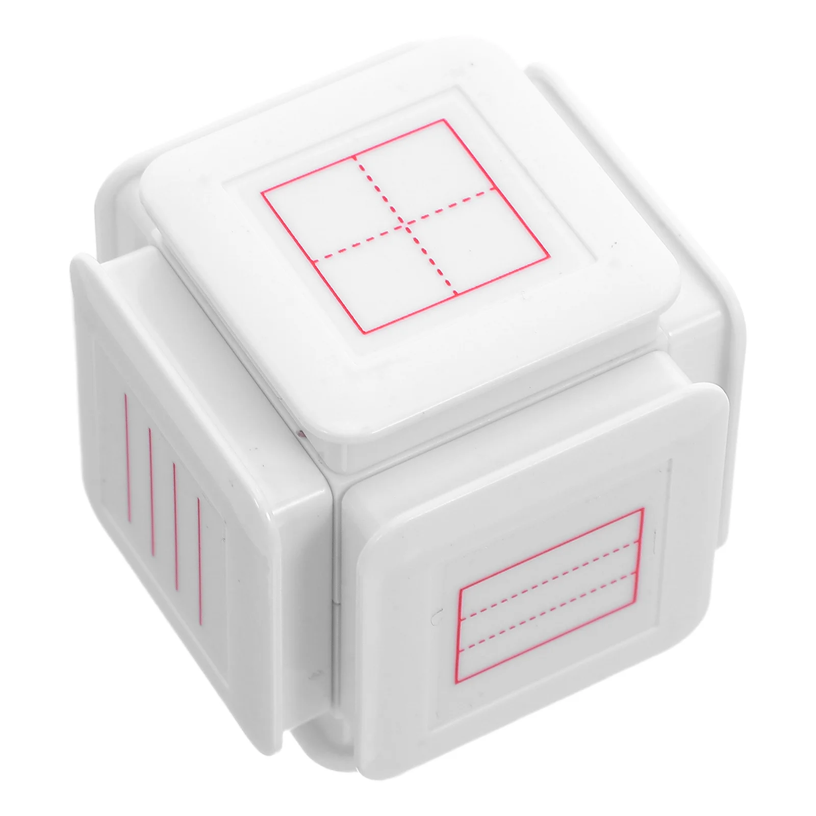 ختم التحبير الذاتي ذو 6 جوانب - أداة ممارسة الكتابة اليدوية، مستلزمات الكتابة في الفصل الدراسي، ختم التعليم، وسائل تعليمية لـ #1