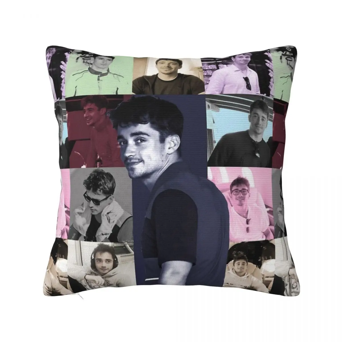 Charles Leclerc Eras Tour Pillowcases Polyester Sofa Cushion Case Funny Decorative Pillow Cover 45*45