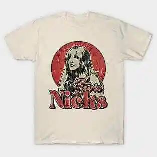 Vintage-  Stevie Nicks Retro 80 90S    Anime Graphic T-shirts unisex Short Sleeve