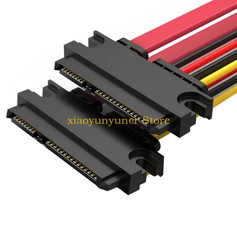 P9JB Universal Satas Female To Female Cable 7+15Pin Configuration Satas Cable For Computer Internal Component Connection