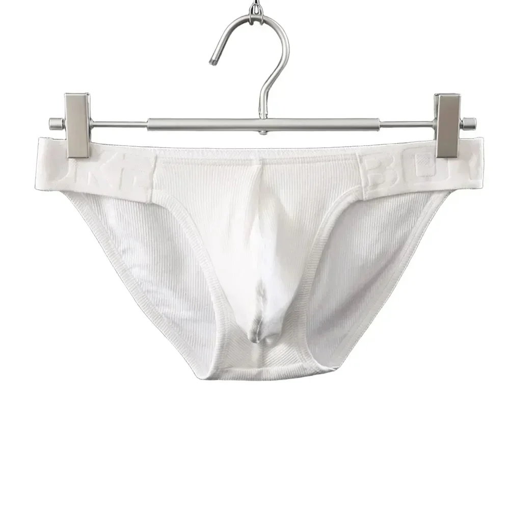 

Exotic Undergarments Ribbed Pouch Underpants Breathable Underwear Classic Style Menswear Comfortable Fit Underwear