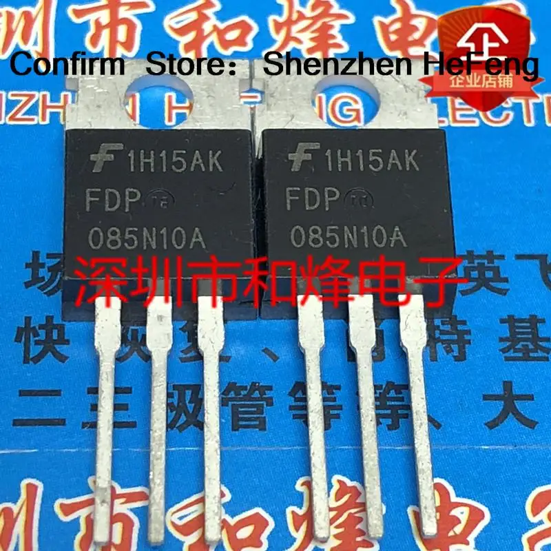 5PCS-10PCS FDP085N10A TO-220 100V 96A Original Schnelle Lieferung