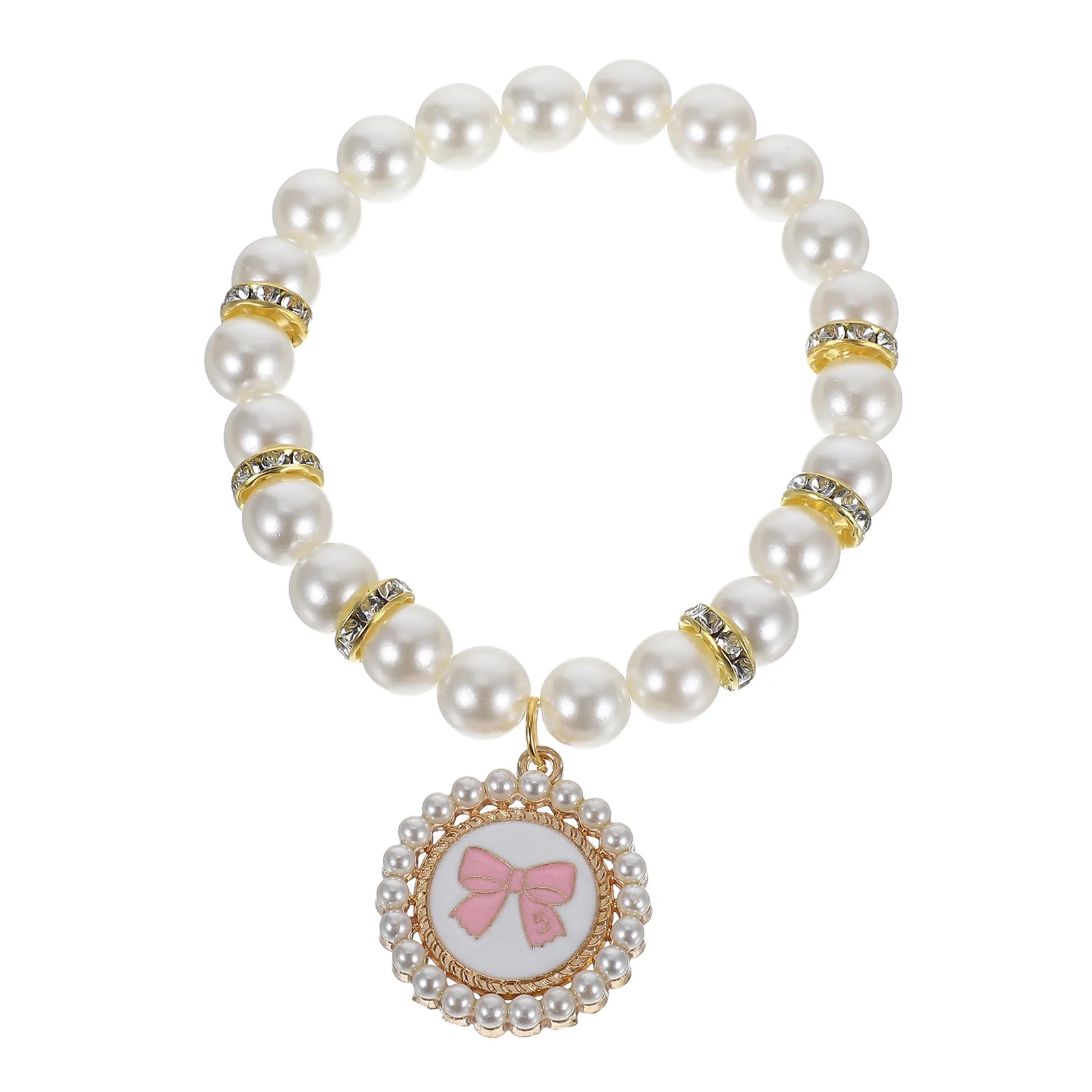 

Pearl Necklace for Pets Choker Collars ABS Material Comfortable Cats Dogs Small Medium Large Sizes Pet Jewelry Girl