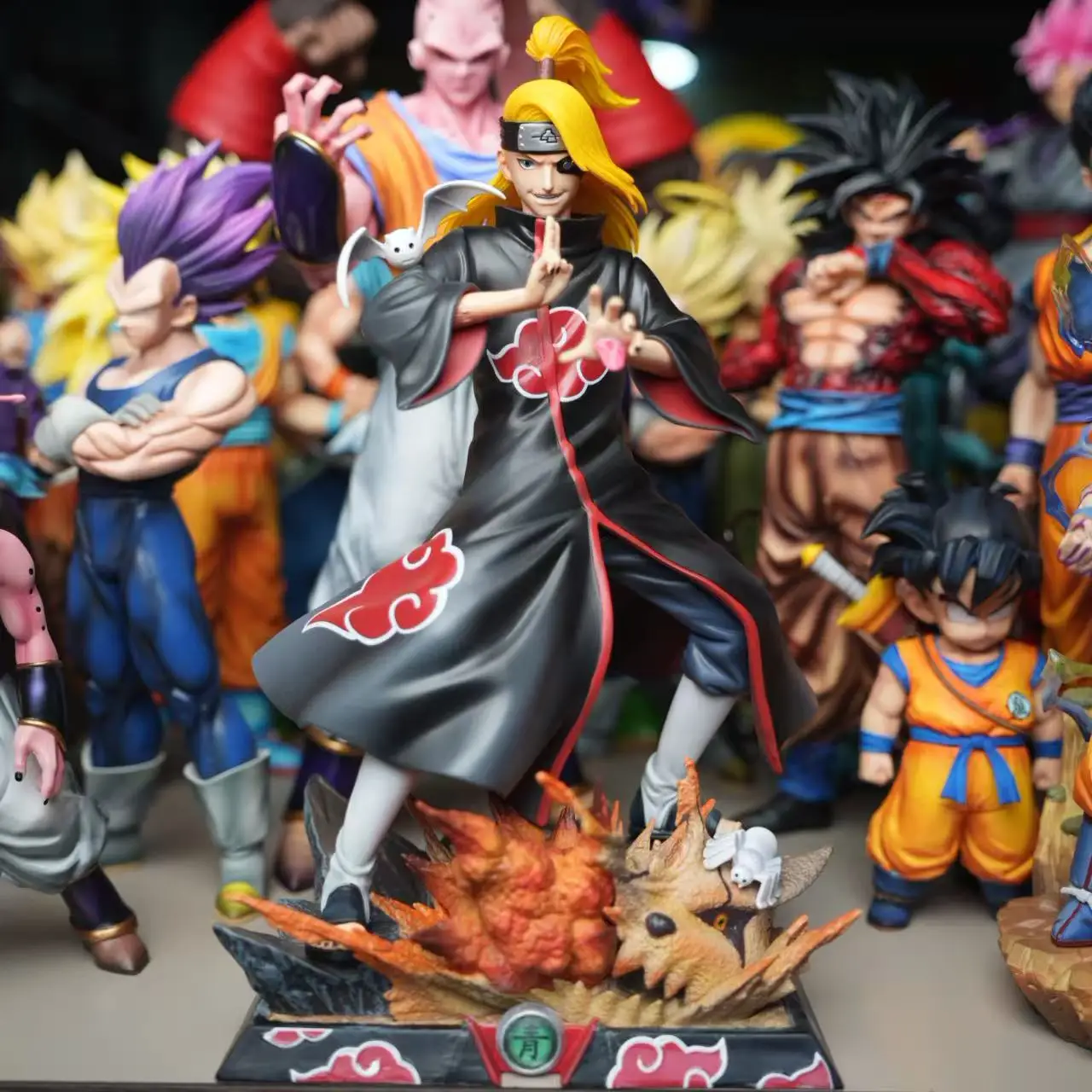 C4 STUDIO Figura de Deidara GK de 30cm/11.81 Pulgadas, Estatua de Pie, Modelo Coleccionable, Juguete, Regalo