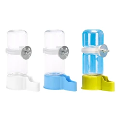 Birds Water Dispenser for Cage Finches 140ml Parakeets Drinker Set Bottle Automatic Bird Cage Water Feeder for Cage