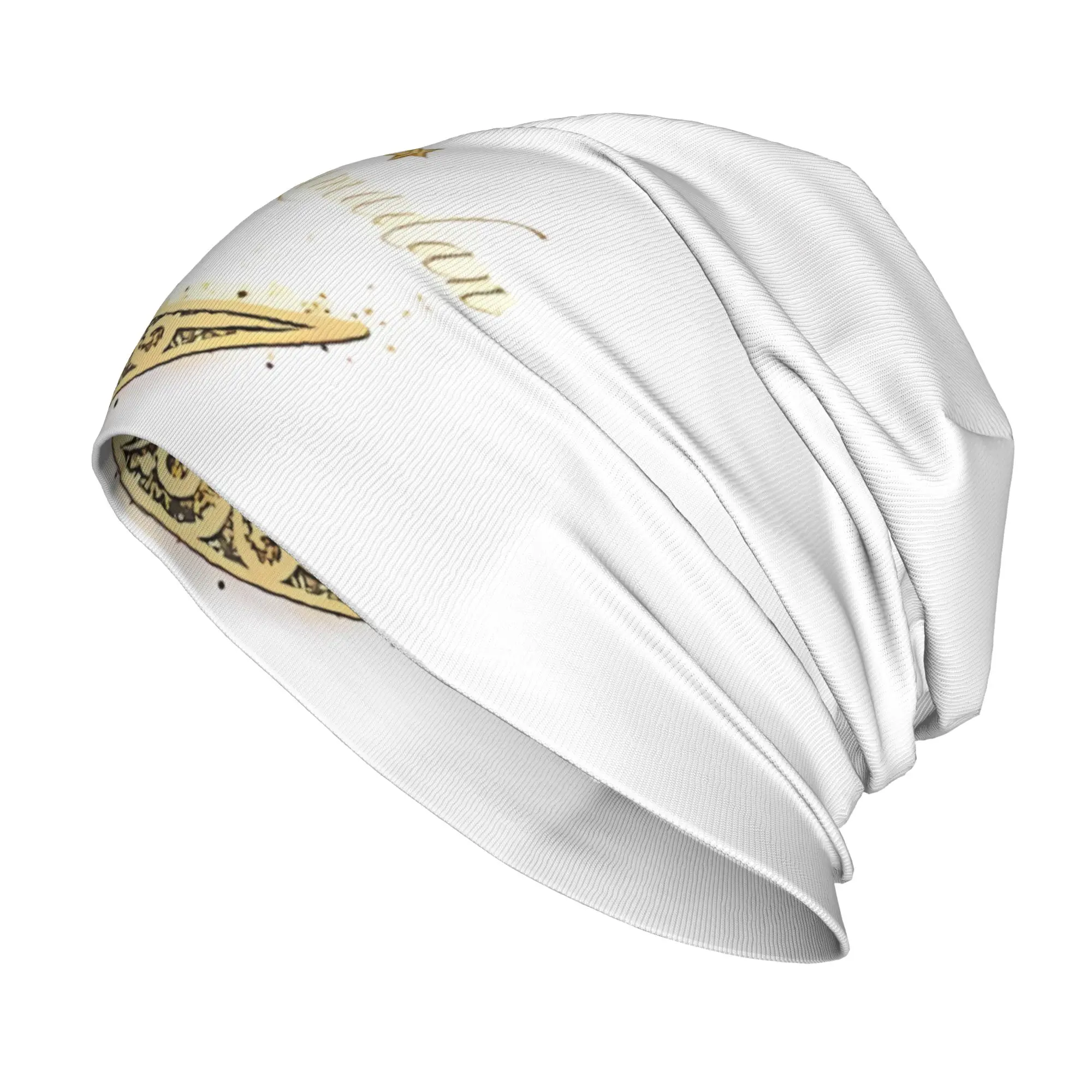 Crescent Moon Thin Caps For Men Women Ramadan Beanies Ski Caps Soft Bonnet Hats Skullies & Beanies Hat