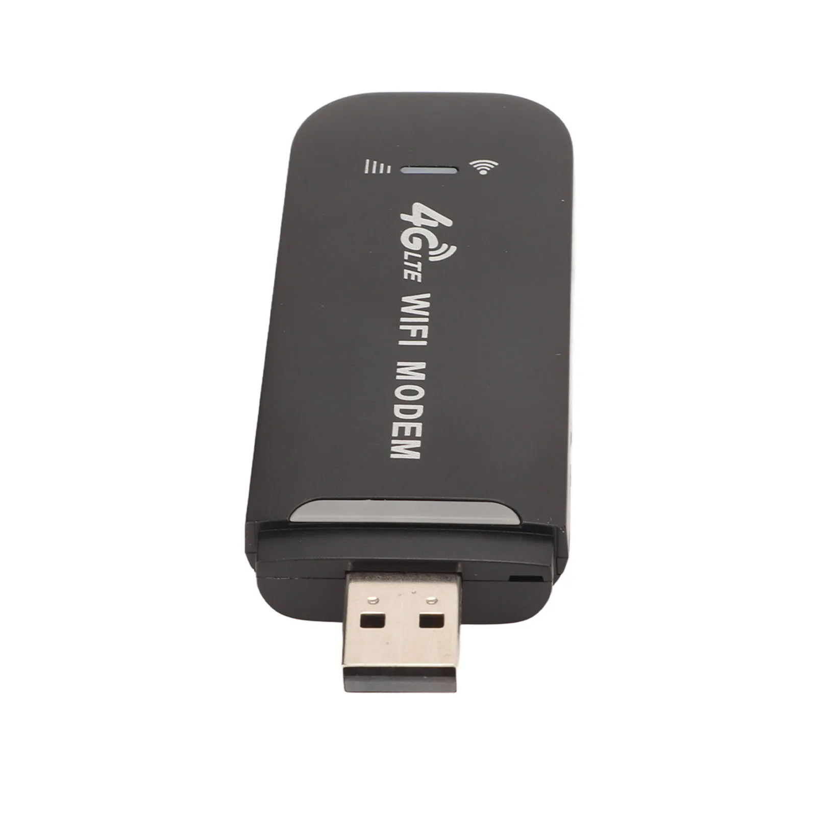 4G LTE USB WiFi Router Black Support 10 Users Multipurpose ABS Material 150Mbps Mobile Wifi Router Lightweight for Cell Phone