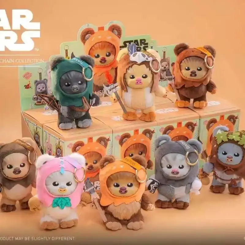 

Новые горячие официальные лицензированные горячие игрушки Star Wars Ewok Cosbi брелок слепая коробка милые коллекционные мини-фигурки аниме научные-фантастические подарки игрушки