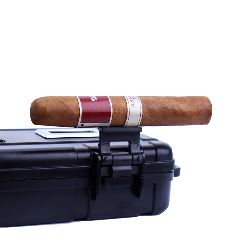 Hold 4-5 Cigar Case Cuba Travel Humidor Portable Humidor Moisture Waterproof Box Cigar Accessories