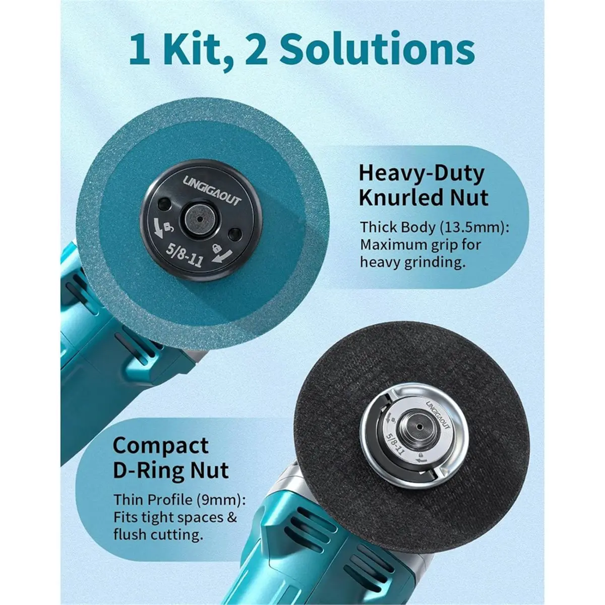 5/8"-11 Angle Grind…