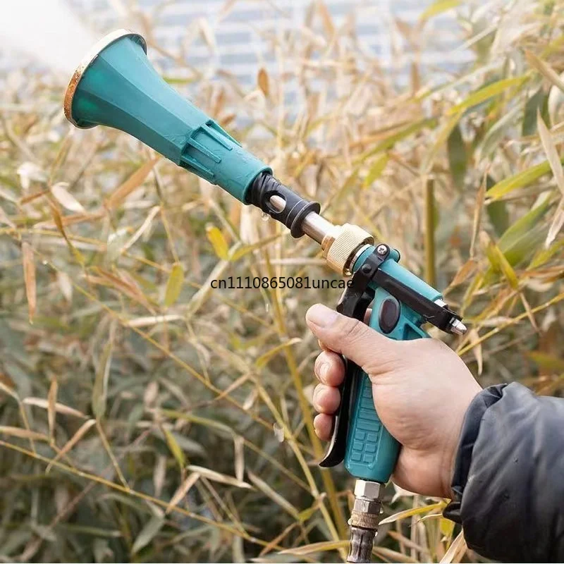 For Windproof High Pressure Agricultural Spray Gun Pistol Atomizing Nozzle For Fruit Tree Sprayer New Model