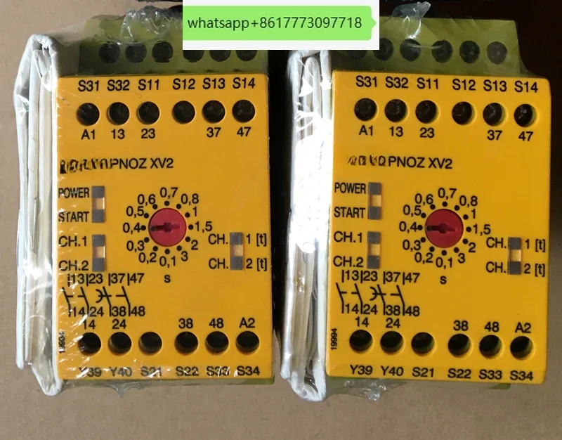 Pilz Safety Relay PNOZ XV2 XV3P 774500 774502 777512
