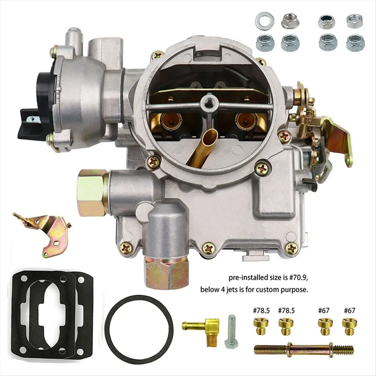 【~ NEW A03R】Carburetor 3310-864940A01 for 2.5/3.0L 4 CYL Engines Carb W/Long Link &Gaskets 3310-8M0045397