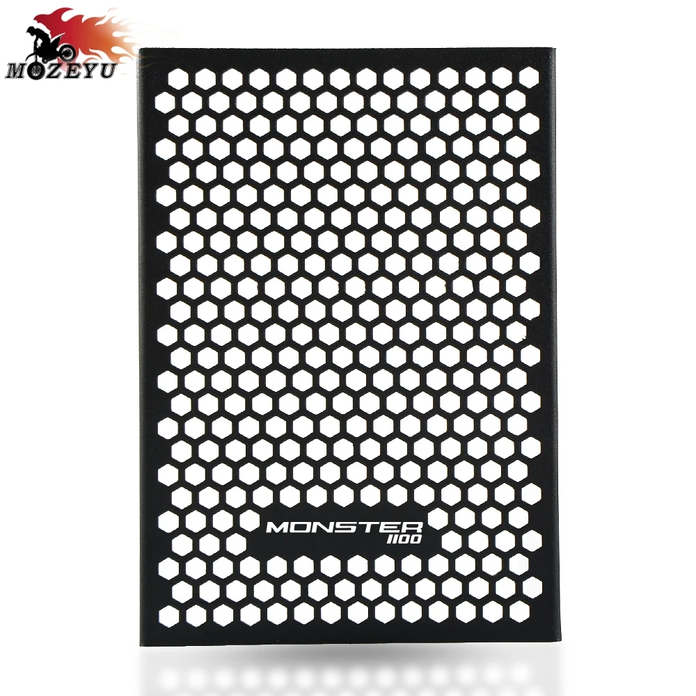 Oil Cooler Guard For Ducati Monster 796 2010-2016 Monster 1100 S/EVO 2009-2015 2014 2013 2012 2011 Radiator Grille Guard Cover