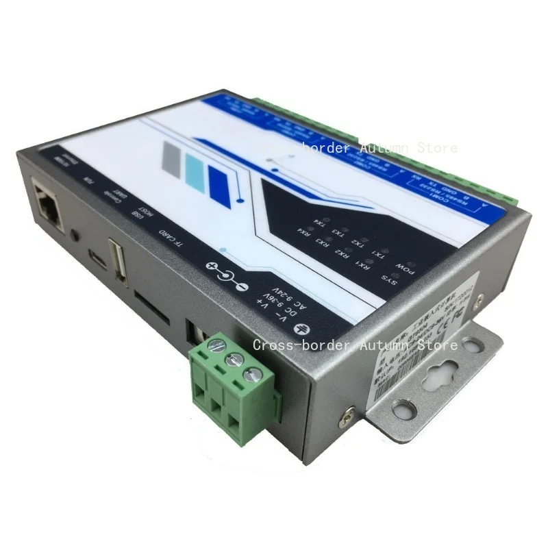 Linux Industrial Control Board Multi Port IoT Mainboard With 4 Way RS485 Serial Server Module
