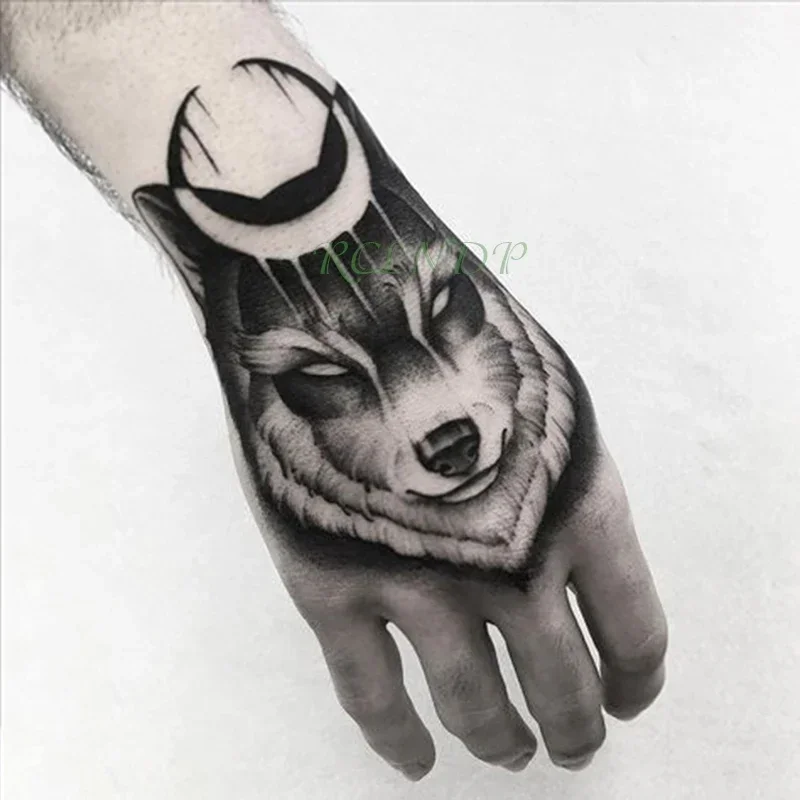 Waterproof Temporary Tattoo Sticker eagle Crow Gothic eye Fake Tatto Flash Tatoo Hand back Arm  art Tattoos for boy Women Men